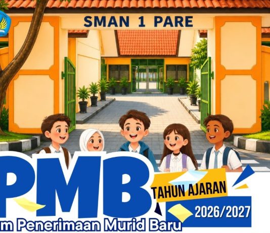 SPMB SMA NEGERI 1 PARE TAHUN AJARAN 2026/2027